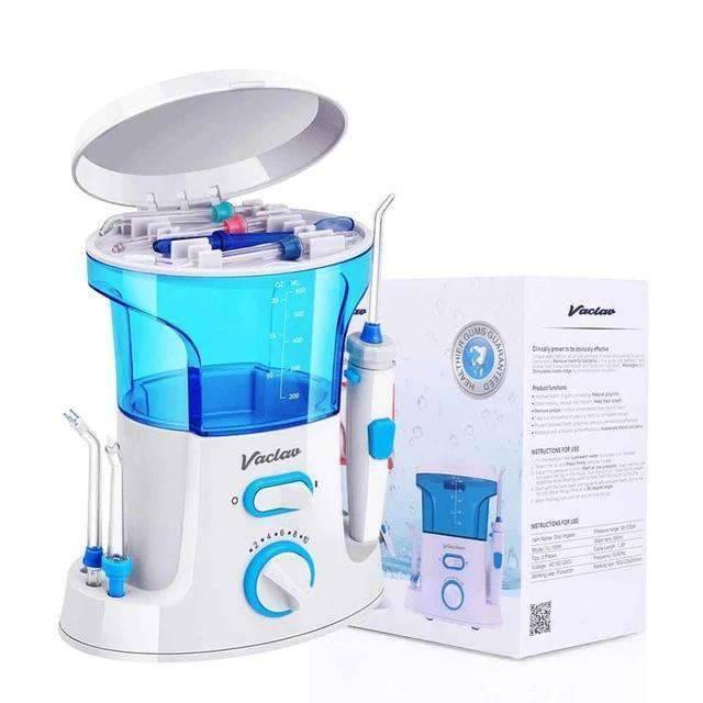 Dental Irrigator Tooth Pick Water Jet Flosser Oral Hygiene Product Dental Flosser Vaclav Official Store Ivory