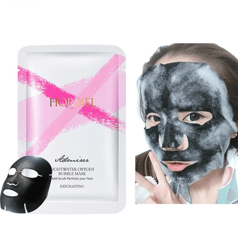 Detox Oxygen Bubble Charcoal Black Face Mask For Women Treatments & Masks Hormel&Somild Global Store