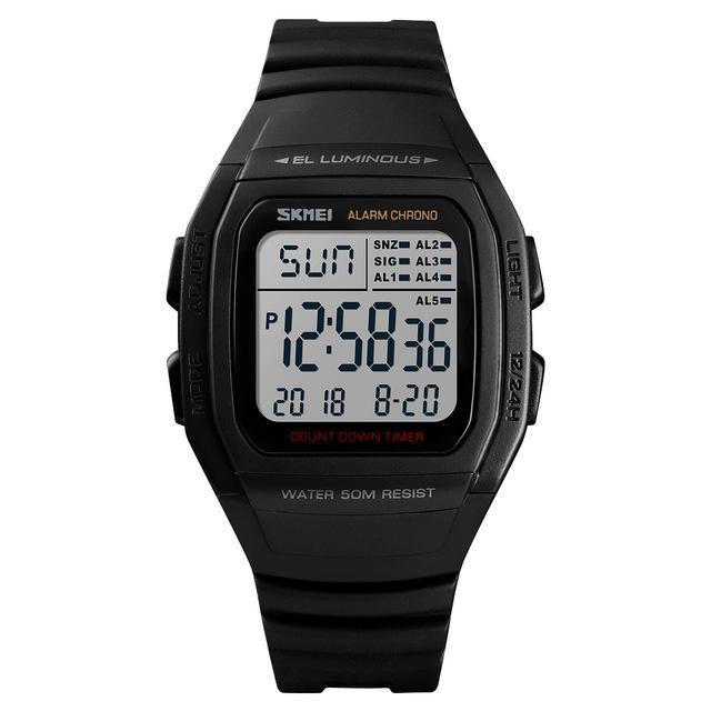 Digital Electronic Wristwatch Digital Watches TYT Professional Wristwatches store Black