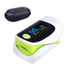 Digital Finger Pulse Oximeter OLED Oximeter SPO2 Display Blood Pressure ELERA Healthy Store green with case