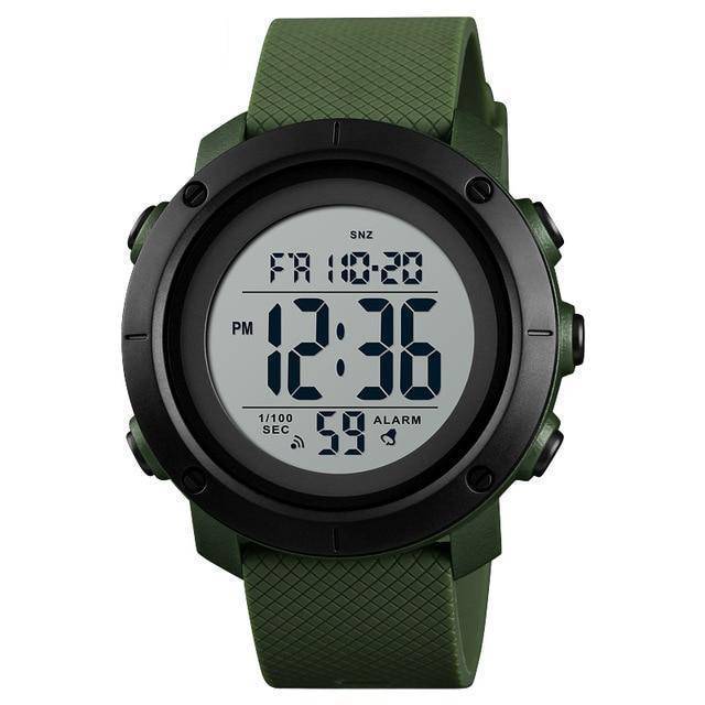 Digital Waterproof Sports Wristwatch Digital Watches TYT Professional Wristwatches store green white 1426