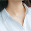 Double Circle Interlock Necklace Chain Necklaces anenjery Official Store