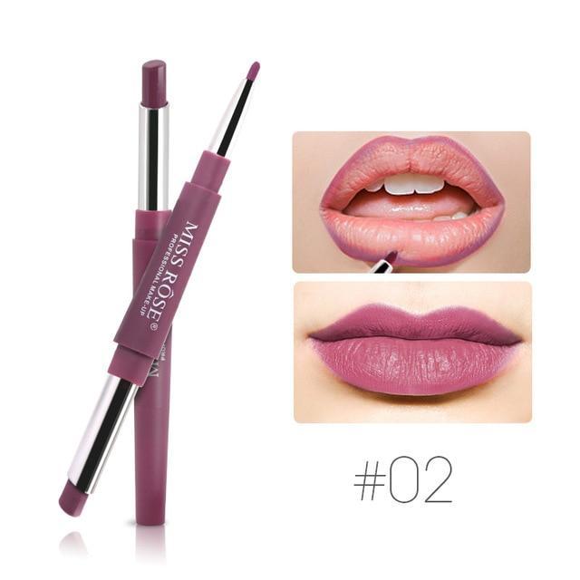 Double-End Functional Waterproof Pigment Lip Liner Lip Liner Molovely Store 02
