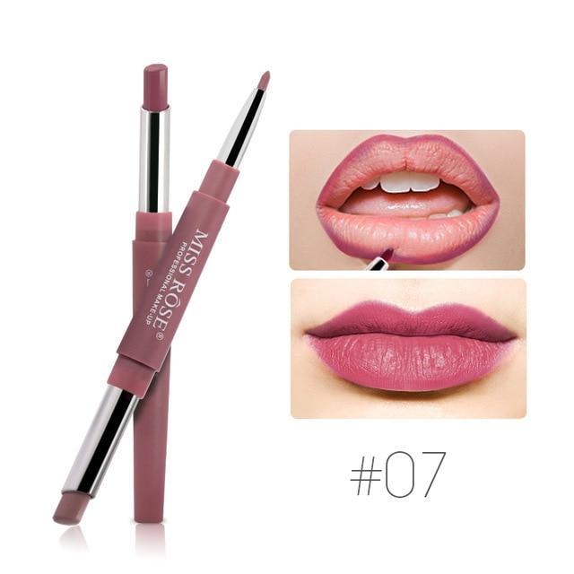 Double-End Functional Waterproof Pigment Lip Liner Lip Liner Molovely Store 07