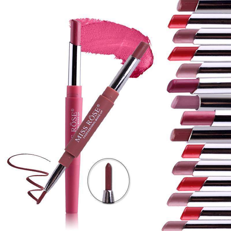 Double-End Functional Waterproof Pigment Lip Liner Lip Liner Molovely Store