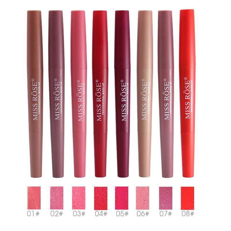 Double-End Functional Waterproof Pigment Lip Liner Lip Liner Molovely Store