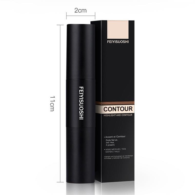 Double Extension Highlighter Shadow Concealer Stick Concealer HuaSign BeautyHealth Store