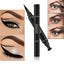 Double Head Waterproof Liquid Matte Gel Eyeshadow and Eyeliner Eye Shadow & Liner Combination Kadalado Store