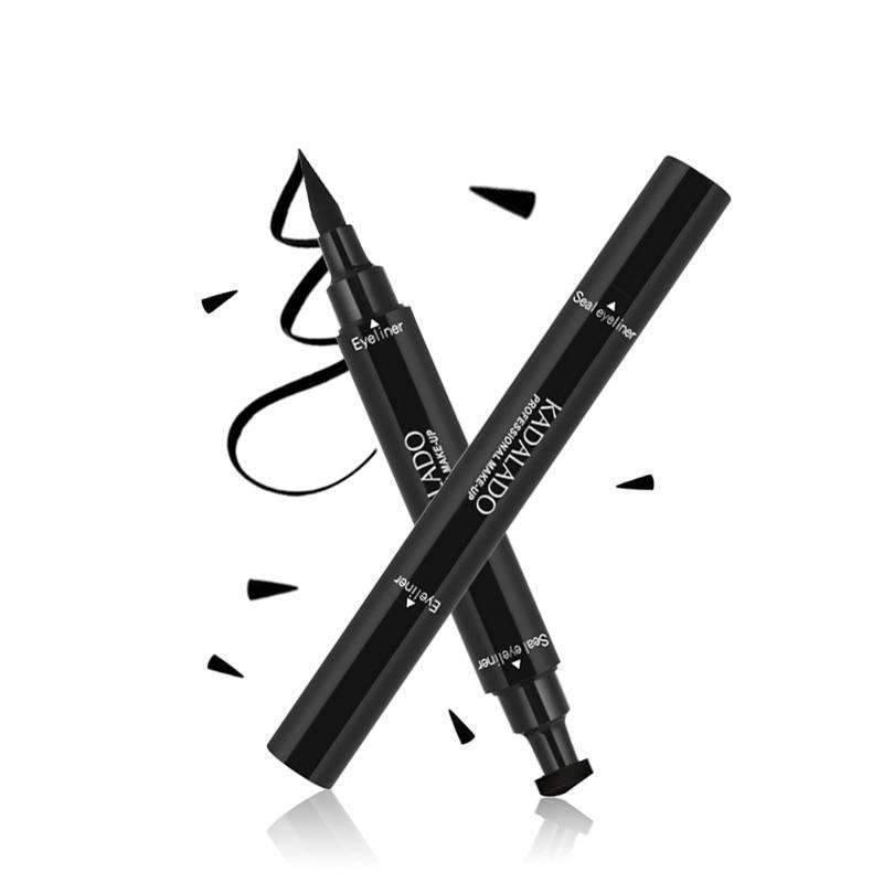 Double Head Waterproof Liquid Matte Gel Eyeshadow and Eyeliner Eye Shadow & Liner Combination Kadalado Store