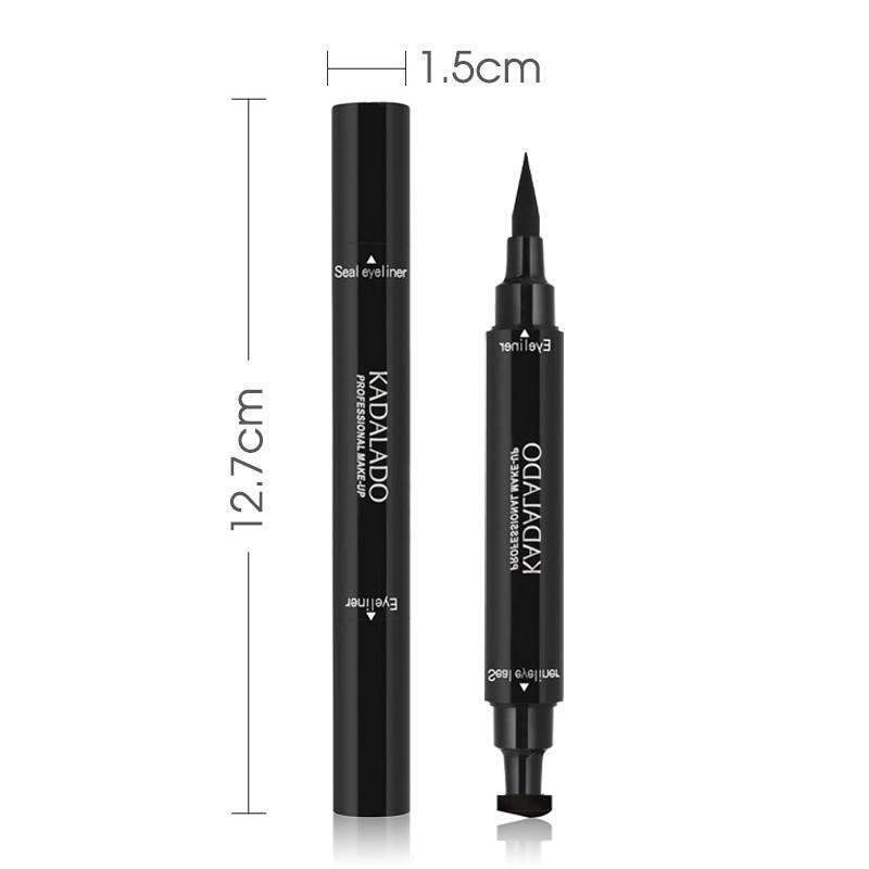 Double Head Waterproof Liquid Matte Gel Eyeshadow and Eyeliner Eye Shadow & Liner Combination Kadalado Store
