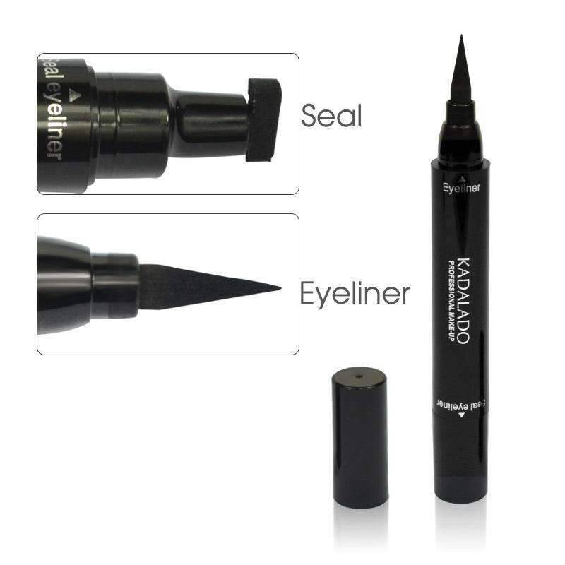 Double Head Waterproof Liquid Matte Gel Eyeshadow and Eyeliner Eye Shadow & Liner Combination Kadalado Store