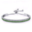 Double Layer Shining Cubic Zirconia Strand Bracelet For Women Strand Bracelets UMODE Official Store
