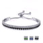 Double Layer Shining Cubic Zirconia Strand Bracelet For Women Strand Bracelets UMODE Official Store
