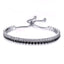 Double Layer Shining Cubic Zirconia Strand Bracelet For Women Strand Bracelets UMODE Official Store