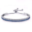 Double Layer Shining Cubic Zirconia Strand Bracelet For Women Strand Bracelets UMODE Official Store