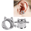 Ear Stretch Piercing Jewelry with Cat Design Body Jewelry yang yang li
