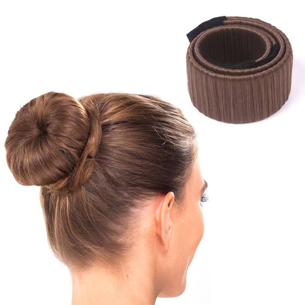 Easy Elastic Magic Styling Hair Bun Maker Tool Braiders Auntie Sofia Store