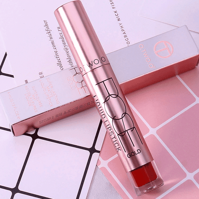 Easy to Wear Waterproof Lip Care Products Matte Lip Gloss Lip Gloss O.TWO.O Official Store