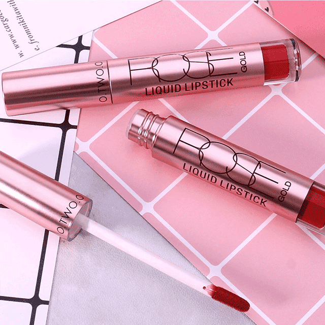 Easy to Wear Waterproof Lip Care Products Matte Lip Gloss Lip Gloss O.TWO.O Official Store