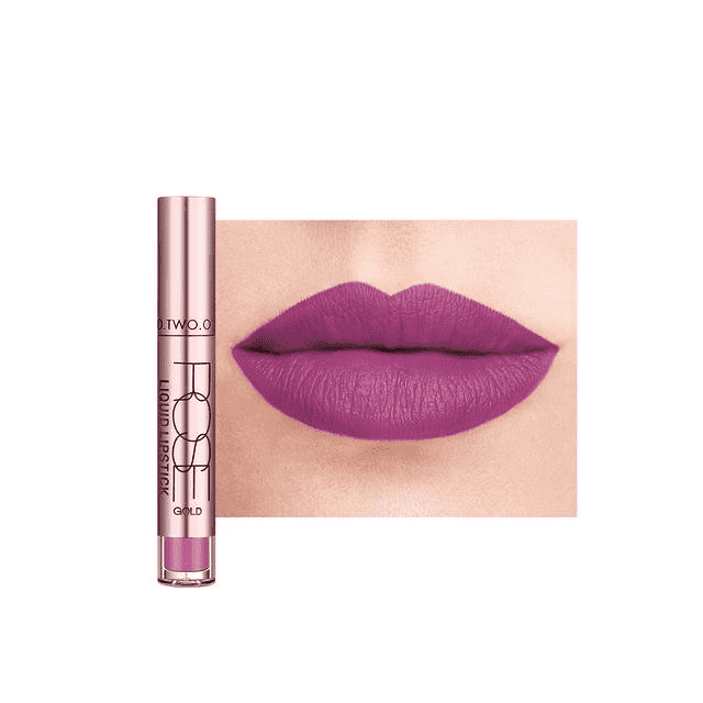 Easy to Wear Waterproof Lip Care Products Matte Lip Gloss Lip Gloss O.TWO.O Official Store N2135A3