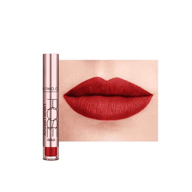 Easy to Wear Waterproof Lip Care Products Matte Lip Gloss Lip Gloss O.TWO.O Official Store N2135A6
