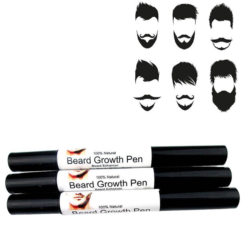 Effective Liquid Beard Growth Pen Styling Spray Hair & Scalp Treatments VV Beautiful Girl Store
