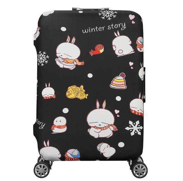Elastic Travel Bag Trolley Suitcase Protective Cover Travel Accessories YIWU ZHUOYIMEI Store 10 S