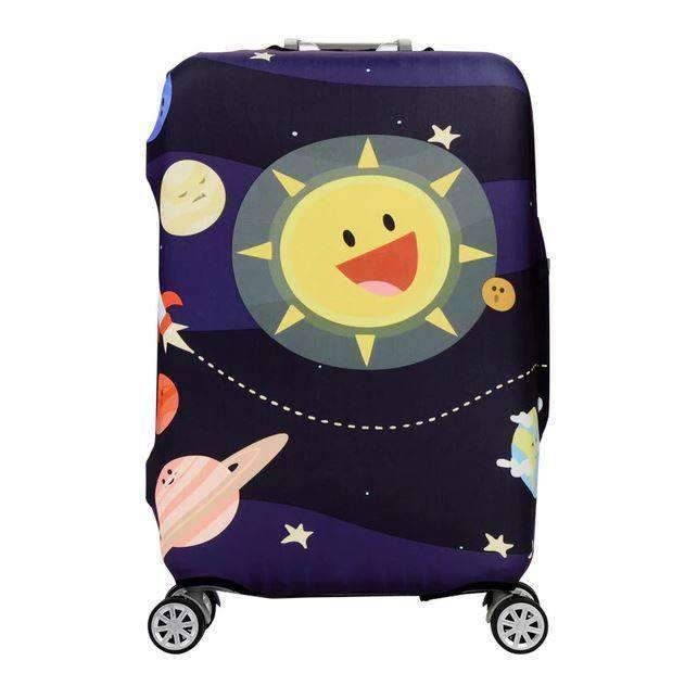 Elastic Travel Bag Trolley Suitcase Protective Cover Travel Accessories YIWU ZHUOYIMEI Store 13 S