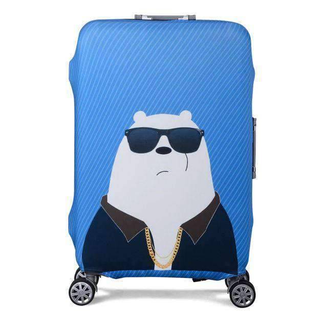 Elastic Travel Bag Trolley Suitcase Protective Cover Travel Accessories YIWU ZHUOYIMEI Store 15 S