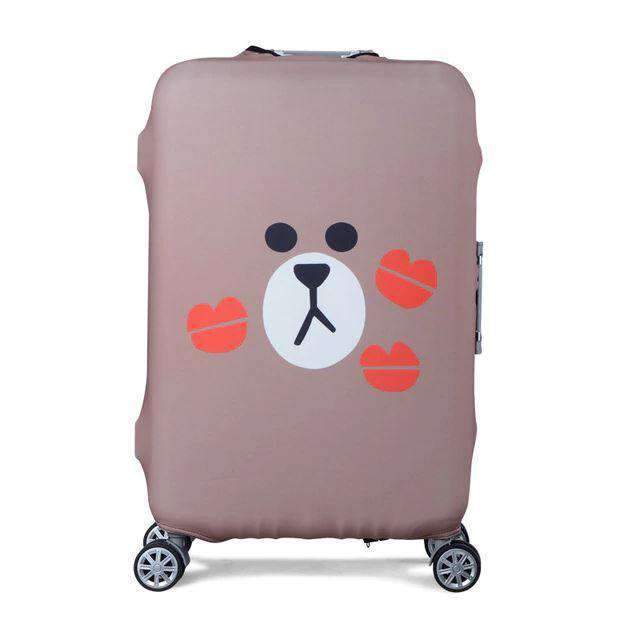 Elastic Travel Bag Trolley Suitcase Protective Cover Travel Accessories YIWU ZHUOYIMEI Store 3 S