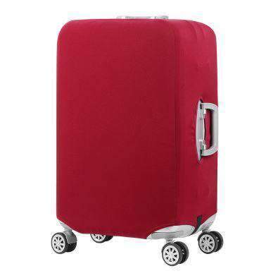 Elastic Travel Bag Trolley Suitcase Protective Cover Travel Accessories YIWU ZHUOYIMEI Store Red wine color S