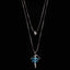 Enamel Necklace with Ballet Girl Design Pendant Necklaces Bonsny Official Store