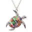Enamel Turtle Necklaces for Women Pendant Necklaces Bonsny Official Store