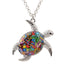 Enamel Turtle Necklaces for Women Pendant Necklaces Bonsny Official Store