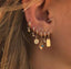 Endless Cartilage Hoop Earrings Hoop Earrings ArtiLady Jewelry (Stylish Designer Brand)