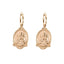 Endless Cartilage Hoop Earrings Hoop Earrings ArtiLady Jewelry (Stylish Designer Brand) E7885 Clear