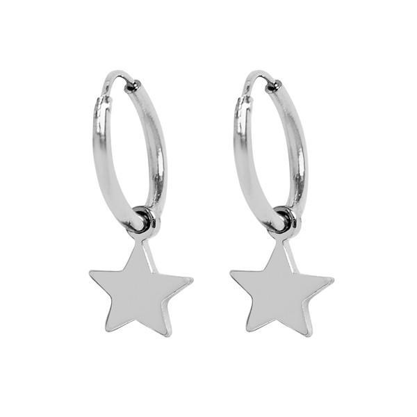 Endless Cartilage Hoop Earrings Hoop Earrings ArtiLady Jewelry (Stylish Designer Brand) E7887 Clear