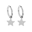 Endless Cartilage Hoop Earrings Hoop Earrings ArtiLady Jewelry (Stylish Designer Brand) E7887 Clear