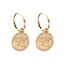 Endless Cartilage Hoop Earrings Hoop Earrings ArtiLady Jewelry (Stylish Designer Brand) E7889 Clear