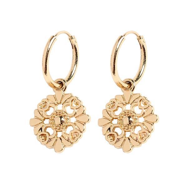 Endless Cartilage Hoop Earrings Hoop Earrings ArtiLady Jewelry (Stylish Designer Brand) E7890 Clear