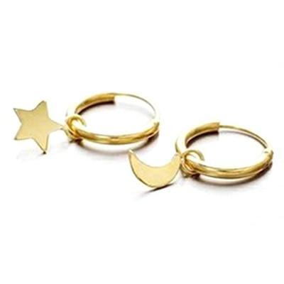 Endless Cartilage Hoop Earrings Hoop Earrings ArtiLady Jewelry (Stylish Designer Brand) E7949 Clear
