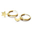 Endless Cartilage Hoop Earrings Hoop Earrings ArtiLady Jewelry (Stylish Designer Brand) E7949 Clear