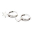 Endless Cartilage Hoop Earrings Hoop Earrings ArtiLady Jewelry (Stylish Designer Brand) E7950 Clear
