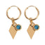 Endless Cartilage Hoop Earrings Hoop Earrings ArtiLady Jewelry (Stylish Designer Brand) E8048 Clear