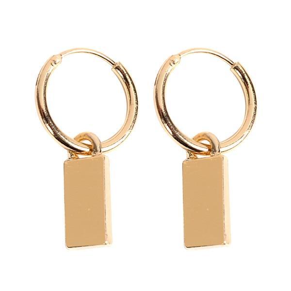 Endless Cartilage Hoop Earrings Hoop Earrings ArtiLady Jewelry (Stylish Designer Brand) E8051 Clear