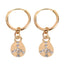 Endless Cartilage Hoop Earrings Hoop Earrings ArtiLady Jewelry (Stylish Designer Brand) E8053 Clear