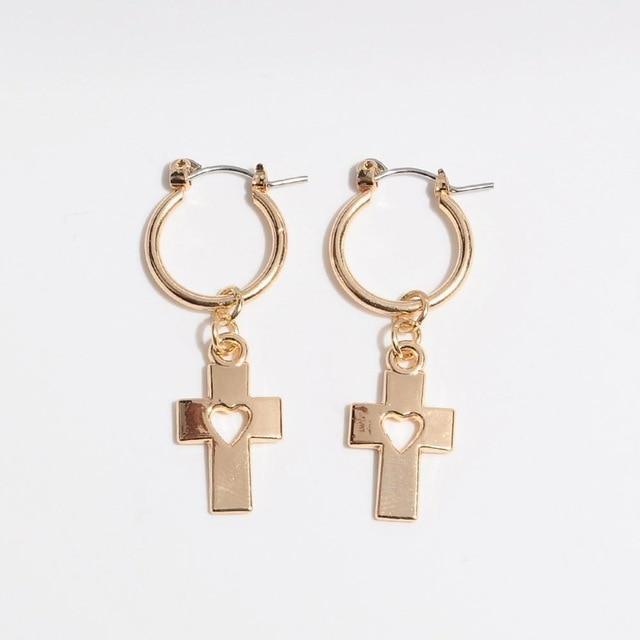 Endless Cartilage Hoop Earrings Hoop Earrings ArtiLady Jewelry (Stylish Designer Brand) E8524 Clear