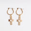 Endless Cartilage Hoop Earrings Hoop Earrings ArtiLady Jewelry (Stylish Designer Brand) E8524 Clear