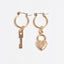 Endless Cartilage Hoop Earrings Hoop Earrings ArtiLady Jewelry (Stylish Designer Brand) E8527 Clear