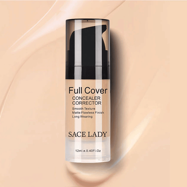 Face Concealer Makeup Full Cover Liquid Facial Cream Concealer SACE LADY Official Store